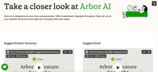 Arbor AI demo hub screenshot