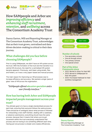 Consortium case study - front cover