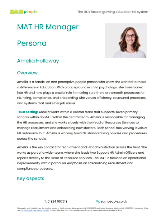 HR Manager persona image