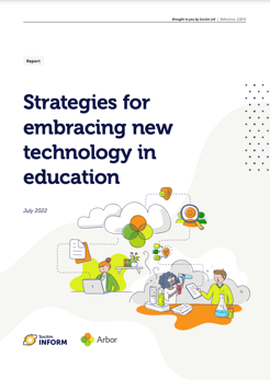Thought Leadership - Strategies for embracing new technology in education - Front Cover