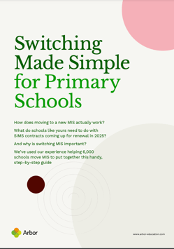 Thought Leadership - switching made simple for primary - Front Cover