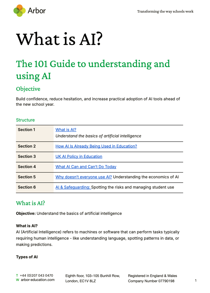 What is AI front cover